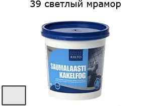 Затирка для швов Saumalaasti № 39 (1 кг) светлый мрамор