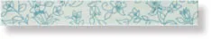 Бордюр Graffiti Azzurro Listello Floreale
