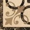 Напольный бордюр PJD-SDPH044 44 Waterjet Border (Crema Marfil)