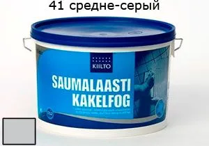 Затирка для швов Saumalaasti № 41 (3 кг) средне-серый
