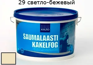 Затирка для швов Saumalaasti № 29 (3 кг) светло-бежевый