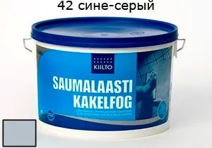 Затирка для швов Saumalaasti № 42 (3 кг) сине-серый