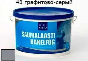 Затирка для швов Saumalaasti № 48 (3 кг) графитово-серый