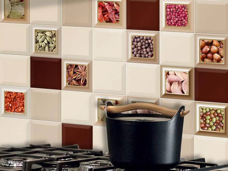 Керамическая плитка CUBE KITCHEN от производителя Absolut Keramika –  фото