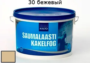 Затирка для швов Saumalaasti № 30 (3 кг) бежевый
