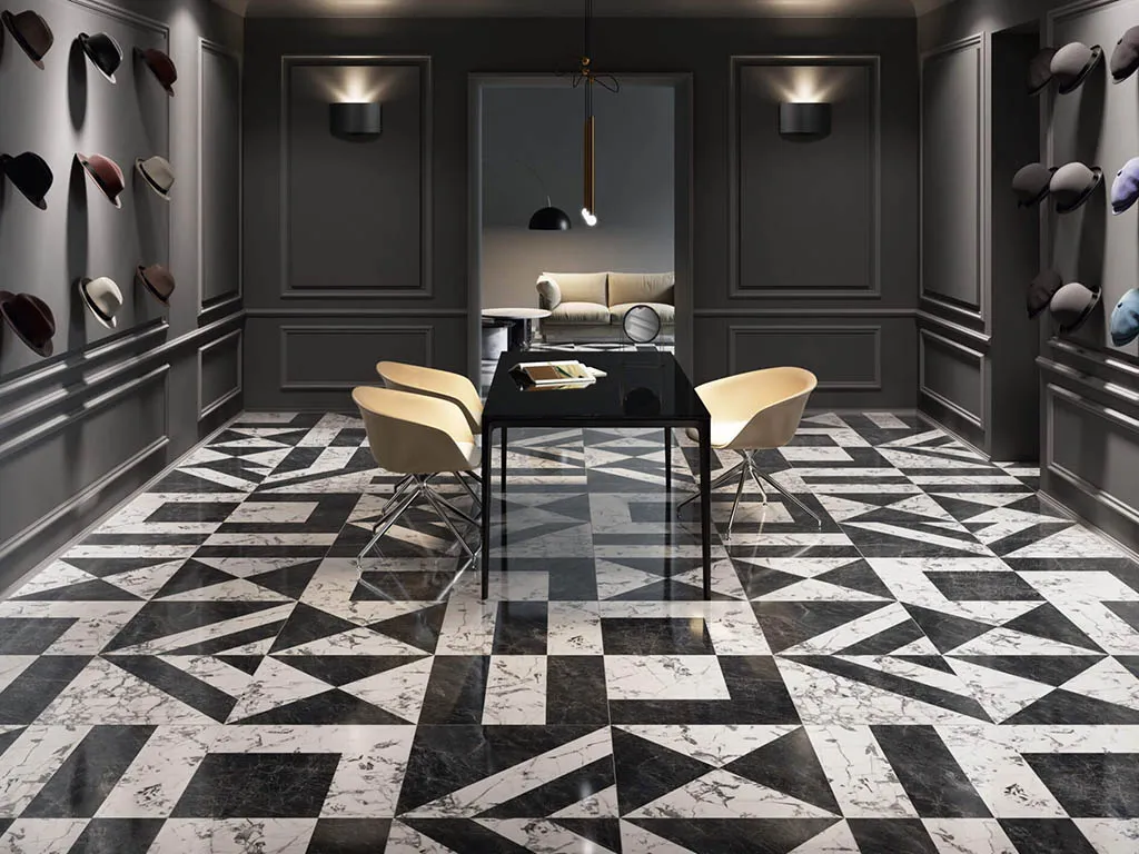 Керамогранит БЬЯНКО НЕРО от производителя Kerama Marazzi –  фото