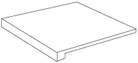 Ступень керамогран. угл. лев Marvel Stone Carrara Pure Scalino Ang. Sx (ATEC)
