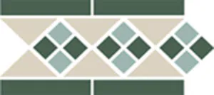 Бордюр Border LISBON with 1 strip (Tr.16, Dots 13+18, Strips 18)