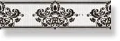 Бордюр MRV231 Frise Elite Bianco/Nero