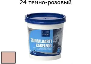 Затирка для швов Saumalaasti № 24 (1 кг) темно-розовый