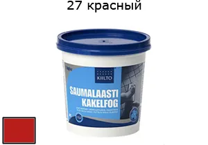 Затирка для швов Saumalaasti № 27 (1 кг) красный
