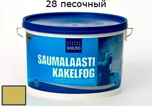 Затирка для швов Saumalaasti № 28 (3 кг) песочный