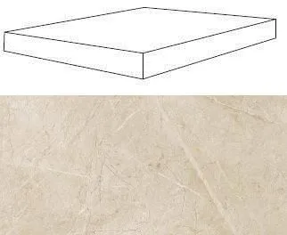 Угловая ступень 620070000763 S.S. Ivory Scalino laterale dx правая 