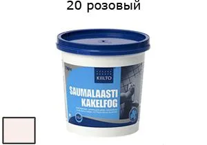 Затирка для швов Saumalaasti № 20 (1 кг) розовый