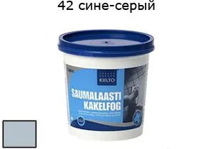 Затирка для швов Saumalaasti № 42 (1 кг) сине-серый