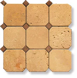 Мозаика мрамор Octagon 1  М090+М074-ВТ