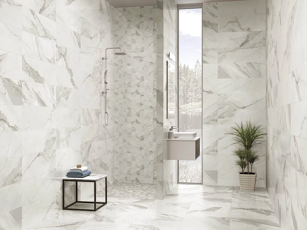 Керамическая плитка CALACATTA ART GOLD/SILVER от производителя Artcer –  фото