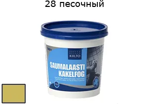 Затирка для швов Saumalaasti № 28 (1 кг) песочный