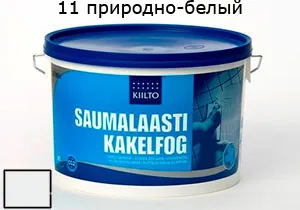 Затирка для швов Saumalaasti № 11 (3 кг) природно-белый