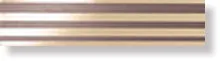 Бордюр OGGI BEIGE MARRONE LISTELLO