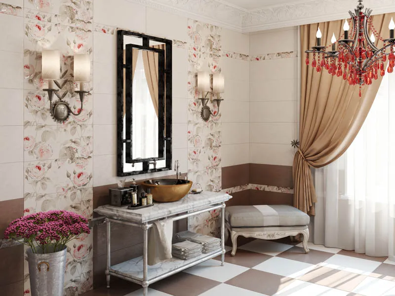 Керамическая плитка GARDEN ROSE от производителя Gracia Ceramica –  фото