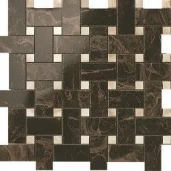 Мозаика 600110000071 S.M. Frappuccino Dark Twist Mosaic 30.5х30.5