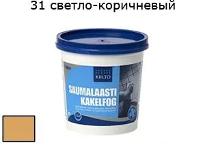 Затирка для швов Saumalaasti № 31 (1 кг) светло-коричневый