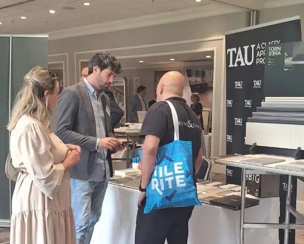 Керамогранит Tau Ceramica на выставке