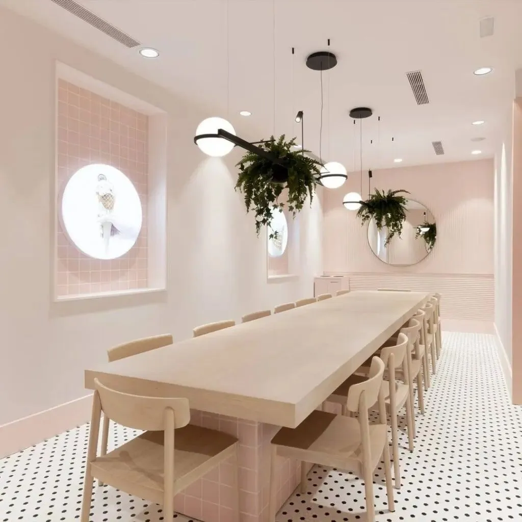 мозаика DOTS в интерьере