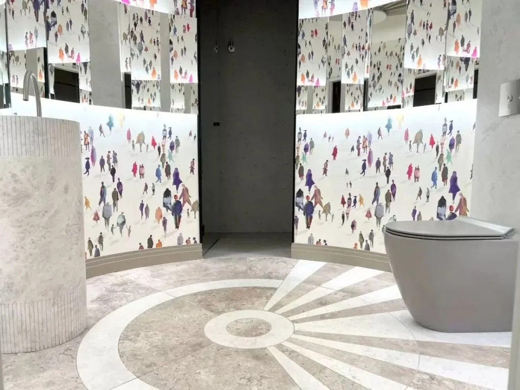 керамогранит Porcelanite Dos в интерьере