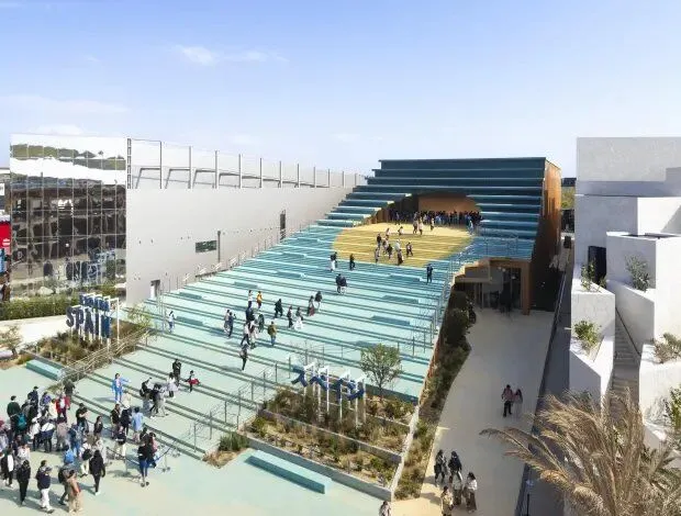 Испанский павильон с уникальной инсталляцией на Expo 2025 в Осаке