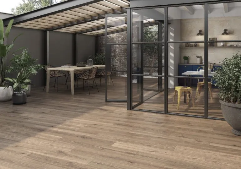 Керамогранит Amb-Montreal-Rovere-Matt от ITT Ceramic в интерьере