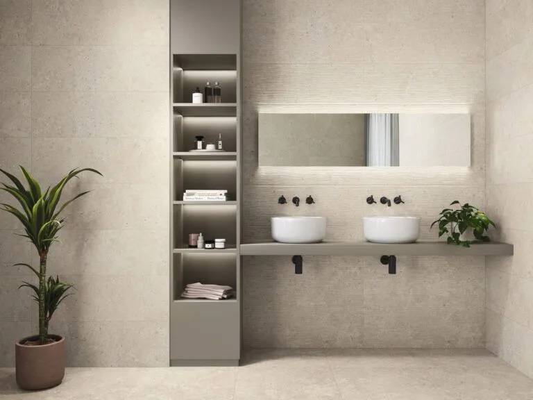 Коллекция Stoneland Ivory от Baldocer в интерьере
