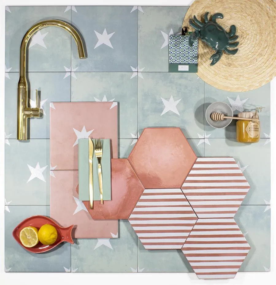 Плитка Agatha 25x50 – красочная и позитивная