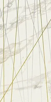 Декор Charme Deluxe Arabescato White Inserto Golden Line (600080000421)