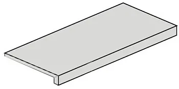 Ступень угловая 620070001405 Drift Grey Scal.160 Ang.Dx правая