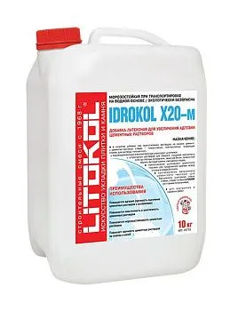 IDROKOL X20-m белый (канистра 10кг)