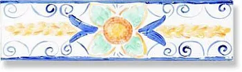 Бордюр Listello Mediterraneo Lucido