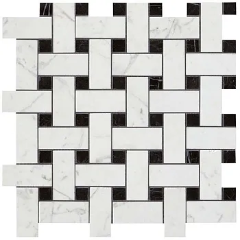 Мозаика керамогранит Marvel Stone Basketweave Cold Lapp. (AS2O)