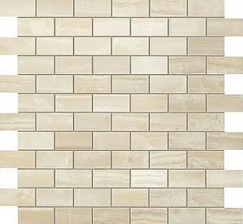 Мозаика 600110000203 S.O. Ivory Chiffon Brick Mosaic 30.5х30.5