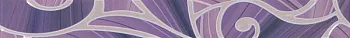 Бордюр Arabeski purple decor 01 (010214001052)
