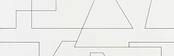 Декор LUMINOR RAYURES Decor Mate Blanco 29x89