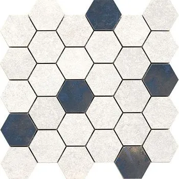 Керамогранит D.GRUNGE WHITE HEXA/AS/C