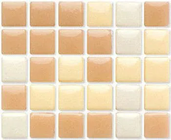 Мозаика Caramel CREME на сетке (12x12)