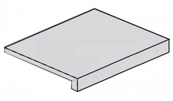 Ступень угловая правая Surface Corten Scalino Angolare DX (620070000681)