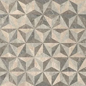 (Vitra) Декор Marmostone K951369LPR01VTE0 Декор "Микс Гео" Лаппато R9 Ректификат