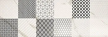 Декор GLAMOUR MIX CALACATTA WHITE