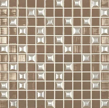 (Vidrepur) Мозаика Edna Mix №835 (на сетке) светло-коричневый 31.7x31.7