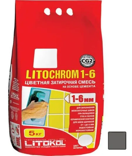 Litochrom 1-6 С.40 антрацит алюм.(5кг) (изображение)