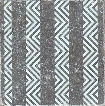 Декор BLACK MARBLE Motif №8 черный